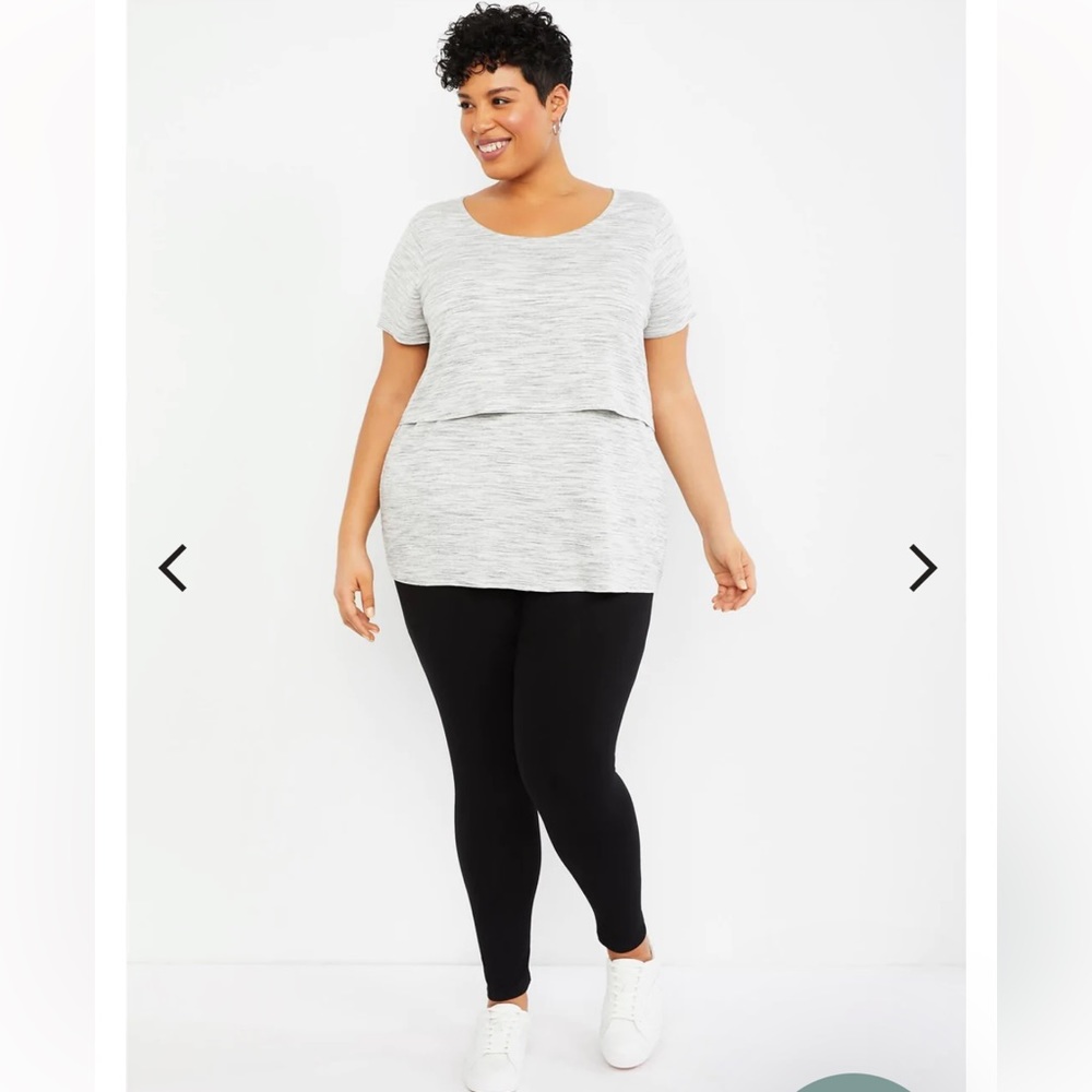 Motherhood maternity MAMA PRIMA PLUS SIZE POST PREGNANCY ESSENTIAL LEGGINGS